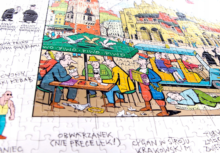 Puzzle MDR Andrzej Mleczko Kraków 1000 elementów 0406 (5905669227544) - obraz 5