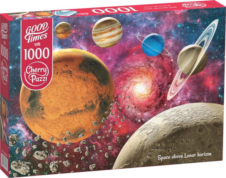 Puzzle CherryPazzi Space above lunar horizon 1000 elementów 30646 (5903728730646) - obraz 1
