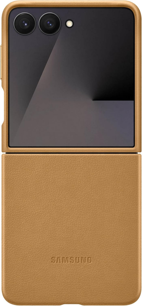 Etui Samsung Kindsuit na Samsung Galaxy Z Flip7 Brown (8806097466512) - obraz 1