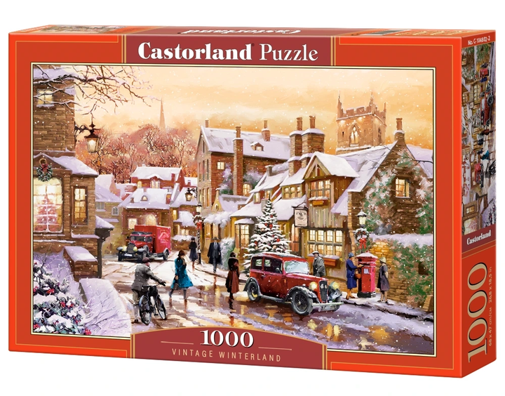 Puzzle Castorland Vintage winterland 1000 elementów C-104802-2 (5904438104802) - obraz 1