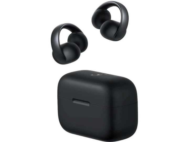 Навушники TWS ANKER SoundCore AeroClip Black (A3388G11) - Фото 1 Навушники TWS ANKER SoundCore AeroClip Black (A3388G11) - изображение 1