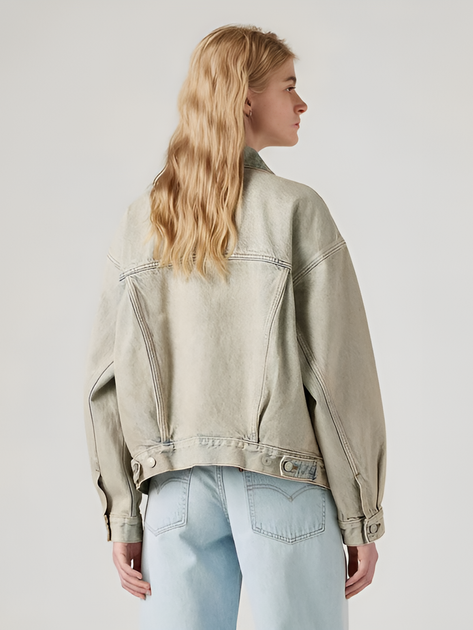 Джинсовая куртка женская Levi`s 795722195 S Голубая ( 1159838253) - Фото 2 Джинсовая куртка женская Levi`s 795722195 S Голубая ( 1159838253) - изображение 2