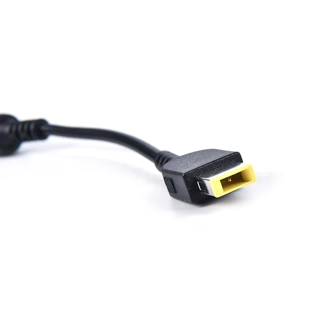 Перехідник живлення для ноутбука Lenovo/5x2.5мм -USB pin (square) Slim Tip - Фото 2 Перехідник живлення для ноутбука Lenovo/5x2.5мм -USB pin (square) Slim Tip - зображення 2