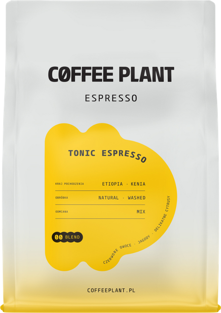 Кава в зернах Coffee Plant Tonic Espresso Blend 250 г (5904800243115) - зображення 1