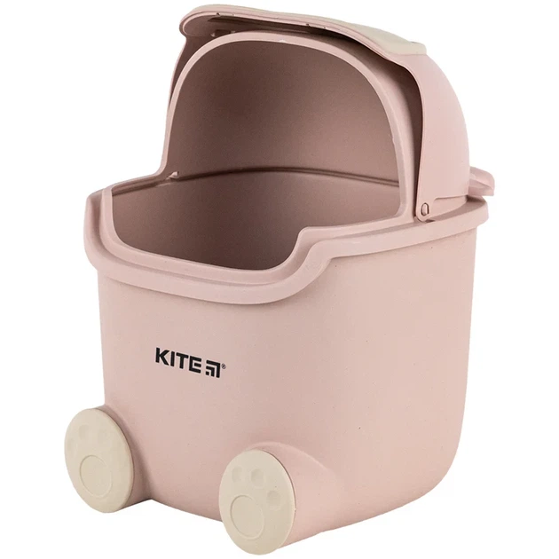 Настільний контейнер для сміття Kite K24-009-5, рожевий - изображение 3