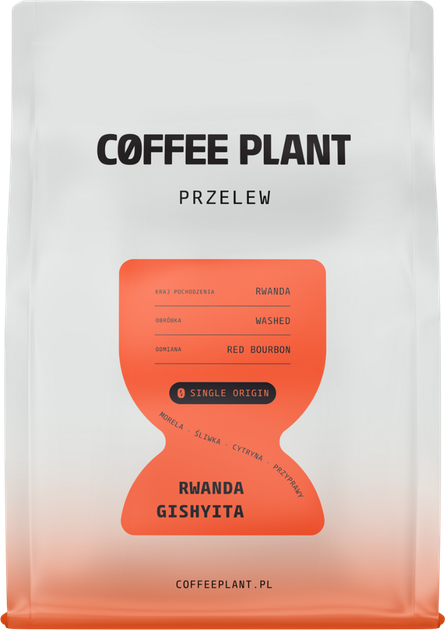 Kawa ziarnista Coffee Plant Rwanda Gishyita Washed Filter 250 g (5904800242712) - obraz 1