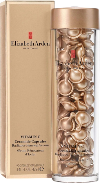 Сироватка для обличчя Elizabeth Arden Vitamin C Ceramide Capsules в капсулах 90 шт (85805574864) - зображення 1