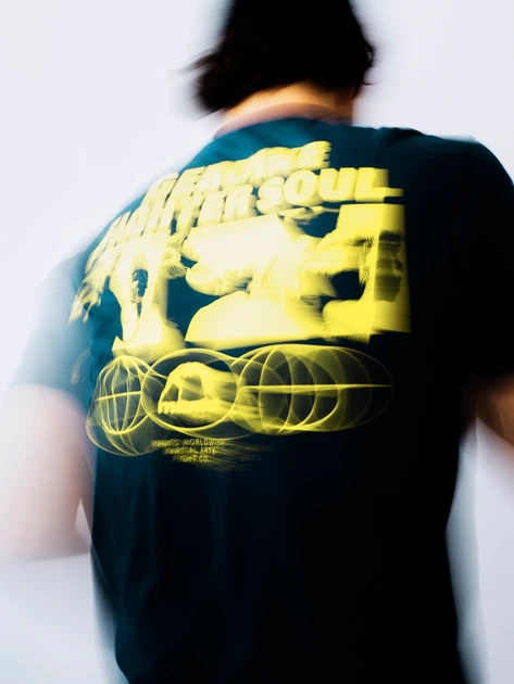 Футболка MANTO t-shirt FIGHTER SOUL Navy Blue S - зображення 3