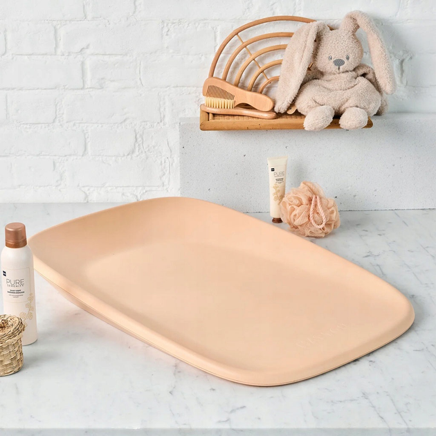 Матрац пеленальний Nattou Softy Peach без BPA 50 x 70 см + Aquaint 50 мл (8596202016717) - зображення 8