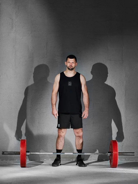 Майка MANTO tank top PULSE Black L - изображение 4