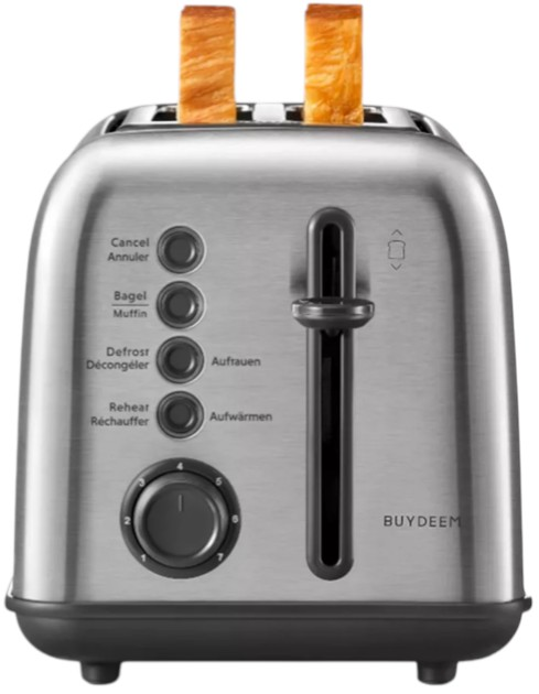 Toster BUYDEEM DT620E Stainless Steel - obraz 2