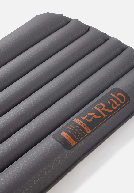 Коврик надувной Rab Stratosphere 4, 196x64x8 см, Graphene, Long Wide (RB QMA-05-GRH-LNG-WDE) - изображение 7