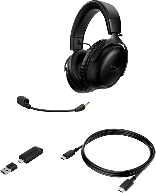 Słuchawki HyperX Cloud III Wireless Black (77Z45AA) - obraz 7