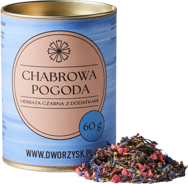 Herbata sypana Dworzysk Chabrowa Pogoda 60 g (5901122626718) - obraz 1