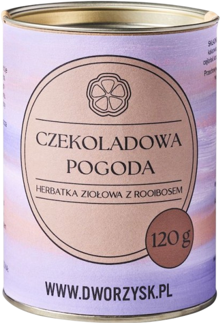 Herbata sypana Dworzysk Czekoladowa Pogoda 120 g (5901122626770) - obraz 1