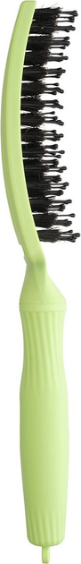 Szczotka do włosów Olivia Garden Fingerbrush Dolce Vita zielona (5414343018830) - obraz 4