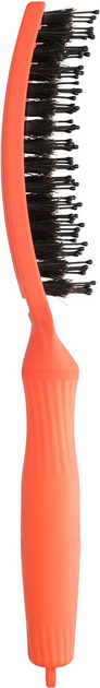 Szczotka do włosów Olivia Garden Fingerbrush Dolce Vita pomarańczowa (5414343018847) - obraz 3
