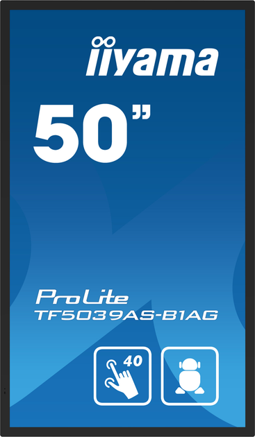 Monitor 50" iiyama ProLite TF5039AS-B1AG - obraz 2