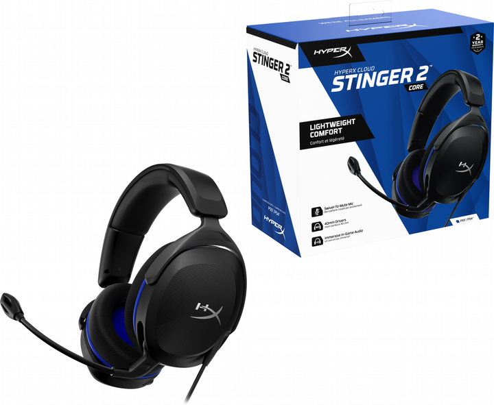 Навушники HyperX Cloud Stinger 2 Core for PlayStation Black (6H9B6AA) - зображення 7