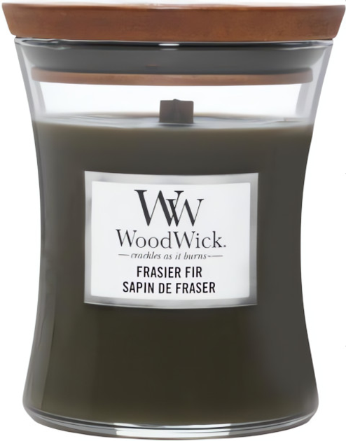 Świeca zapachowa Woodwick Frasier Fir 275 g (5038581062303) - obraz 1