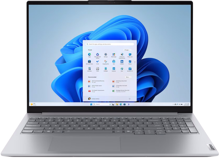 Ноутбук Lenovo ThinkBook 16 G8 IRL (21SHA02PPB) Arctic Grey - зображення 1