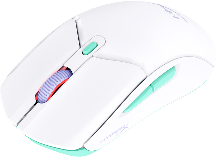Mysz HyperX Pulsefire Haste 2 Core Wireless/Bluetooth White (8R2E7AA) - obraz 7
