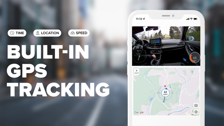 Автомобільний відеореєстратор Niceboy Pilot S5 GPS + WIFI чорний (S5GPSWIFI) - зображення 6