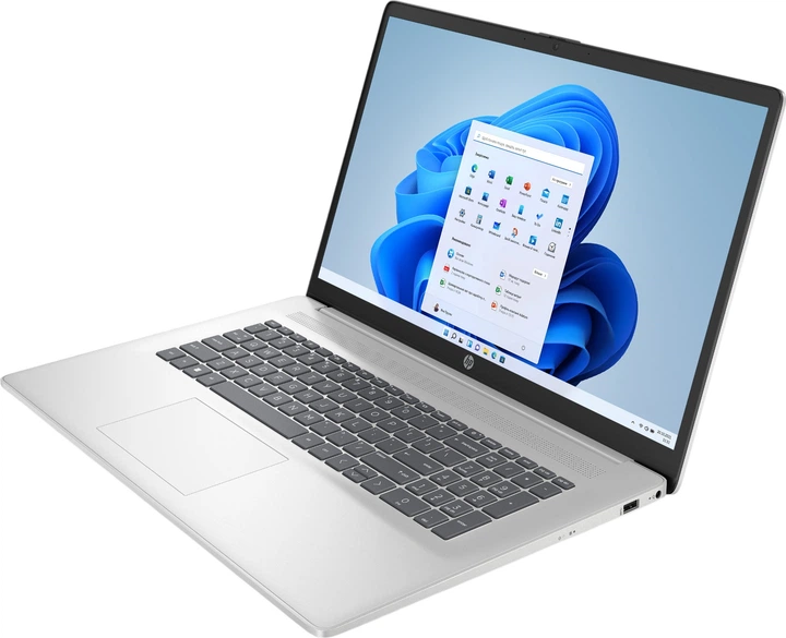 Laptop HP 17-cp3114nw (9Q392EA) Natural Silver - obraz 2