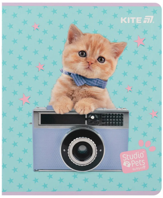 Набір шкільних зошитів Kite Studio Pets 24 аркуші у клітинку 20 шт (SP25-238) - зображення 11