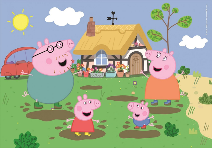Puzzle Clementoni Super Kolor Peppa Pig 30 elementów 20838 (8005125208388) - obraz 2