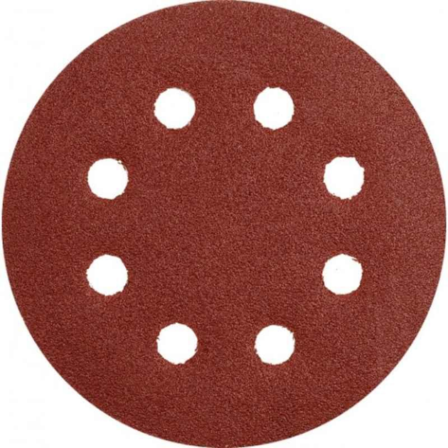 Papier ścierny Yato 8 otworów na rzepy P60 5 szt YT83452 (5906083834523) - obraz 1