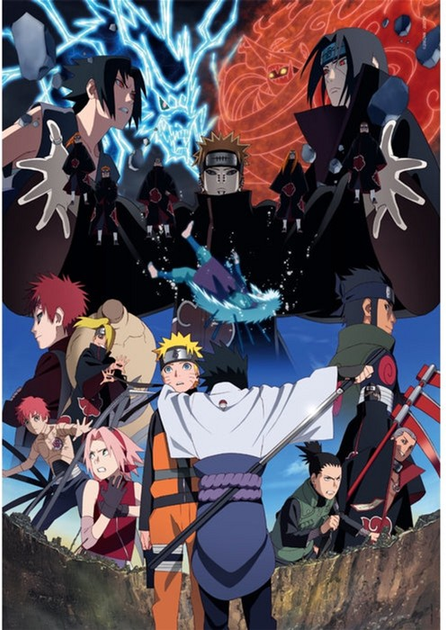 Puzzle Clementoni Naruto Shippuden 1000 elementów 37052 (8005125370528) - obraz 2