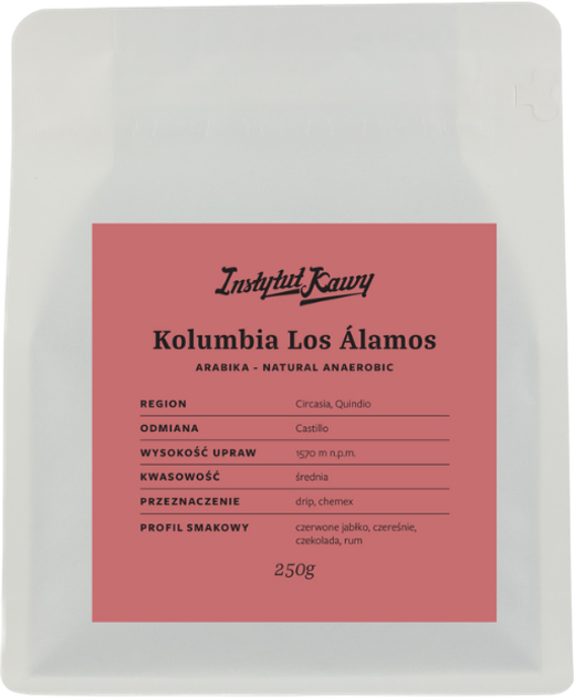 Кава в зернах Instytut Kawy Kolumbia Los Alamos Filter 250 г (5903957223575) - зображення 1