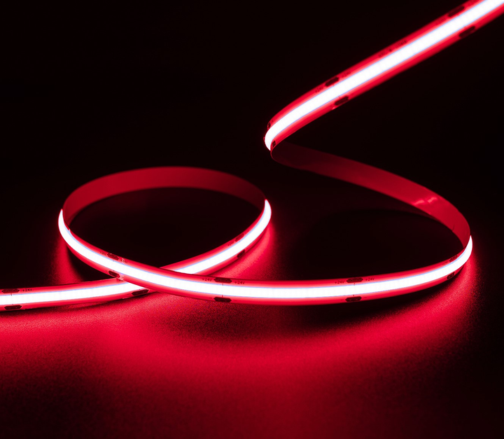 Taśma LED MW Power 12V COB IP20 5 m Red (5902135167984) - obraz 2