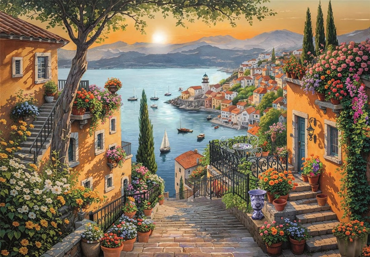 Puzzle Clementoni High Quality Steps to the Harbor 1500 elementów 31729 (8005125317295) - obraz 2