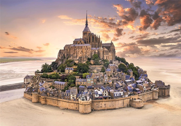 Puzzle Clementoni High Quality The Mount Saint-Michel Rising 1500 elementów 31730 (8005125317301) - obraz 2