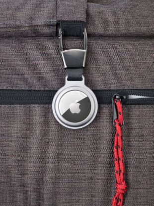 Брелок Troika для Apple, метал, сріблястий - Фото 2 Брелок Troika для Apple, метал, сріблястий - зображення 2