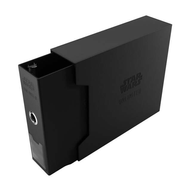 Сегрегатор для карток Gamegenic: Star Wars Unlimited Card Game - Premium Cardport XL - Slipcase Ring Binder 24-Pocket - Black GGS33010ML (4251715417430) - зображення 3