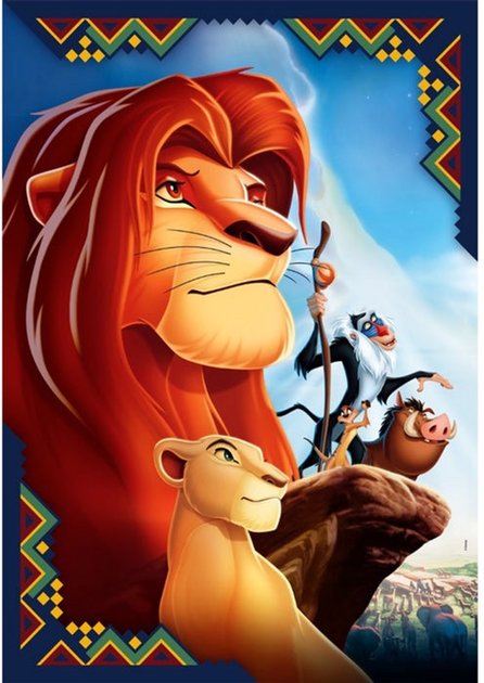 Puzzle Clementoni Super Kolor Disney The Lion King 104 elementy 25052 (8005125250523) - obraz 2