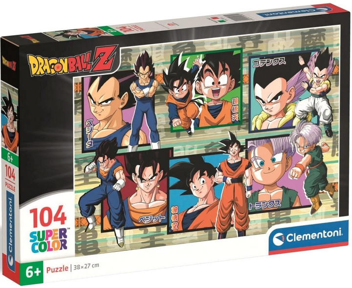 Puzzle Clementoni Super Kolor Dragonball Z 104 elementy 25032 (8005125250325) - obraz 1