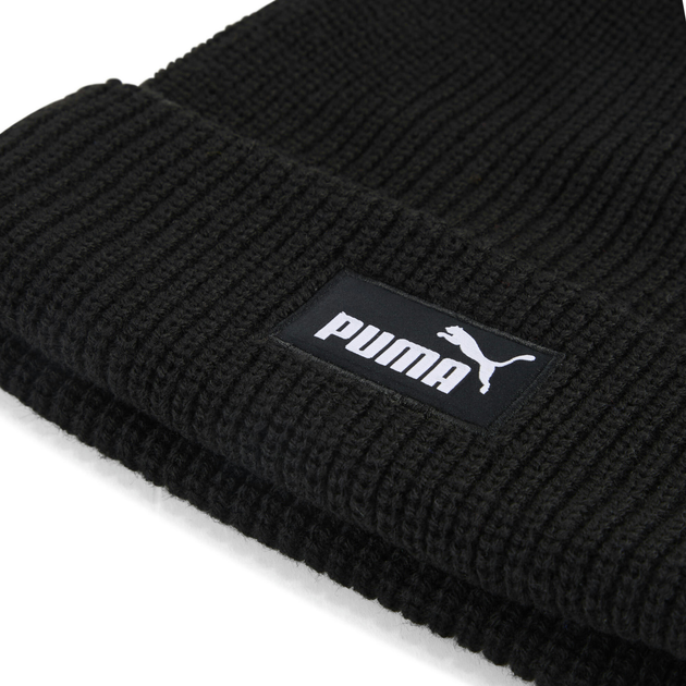 Czapka Puma Ess High Crown Beanie 2641001 One Size Czarna (4069157729024) - obraz 4