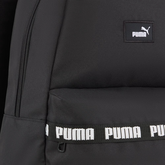 Plecak sportowy 22L A4 Puma Phase Tape Backpack 9117001 Czarny (4067984168351) - obraz 5