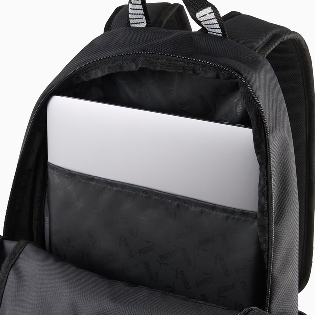 Plecak sportowy 22L A4 Puma Phase Tape Backpack 9117001 Czarny (4067984168351) - obraz 6
