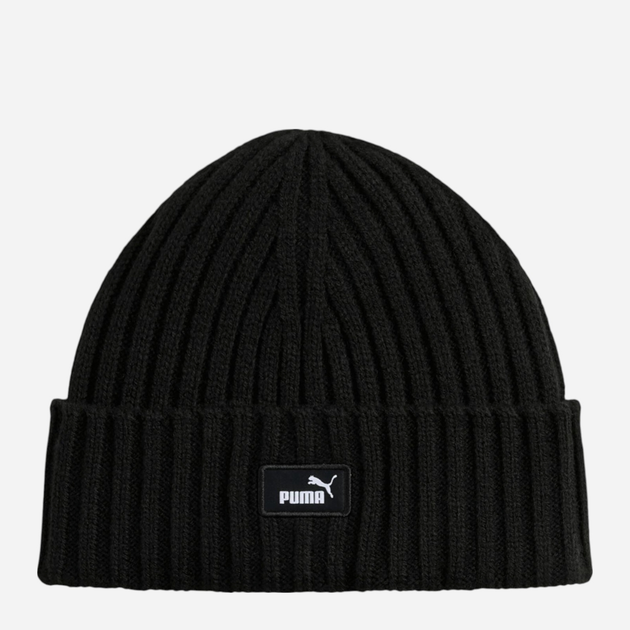 Шапка Puma Ess Fisherman Beanie 2640101 One Size Чорна (4069157729253) - зображення 1