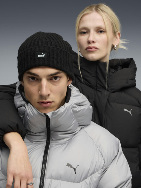 Шапка Puma Ess Fisherman Beanie 2640101 One Size Чорна (4069157729253) - зображення 2