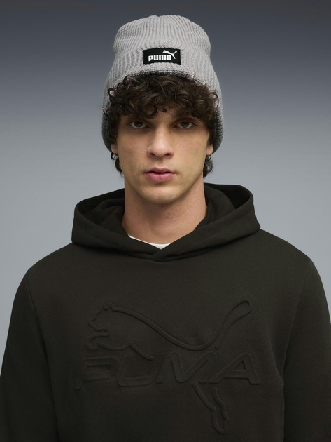 Czapka Puma Ess High Crown Beanie 2641002 One Size Szara (4069157729031) - obraz 2