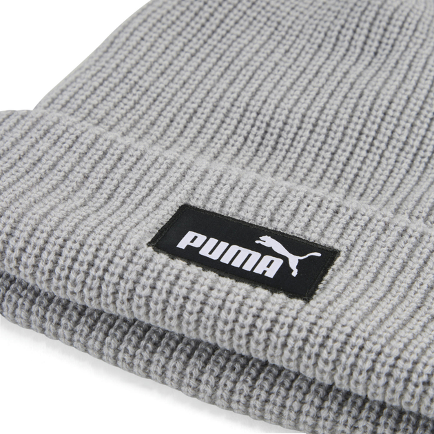 Czapka Puma Ess High Crown Beanie 2641002 One Size Szara (4069157729031) - obraz 4
