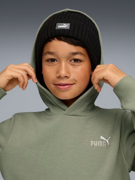 Дитяча демісезонна шапка біні Puma Classic Low Crown Beanie Jr 2655901 Чорна (4069157147972) - зображення 2