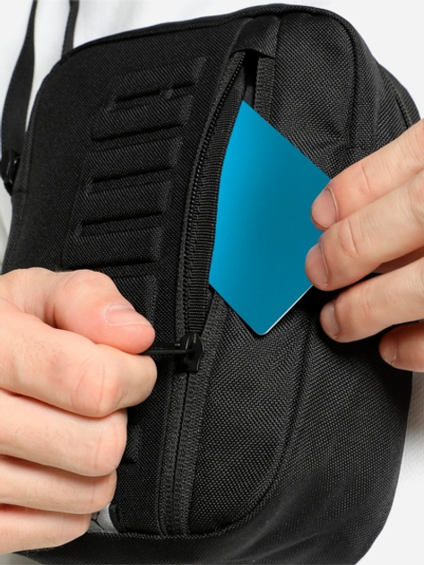 Torba przez ramię męska sportowa materialowa Puma S Portable 9071301 Czarna (4067981501755) - obraz 4