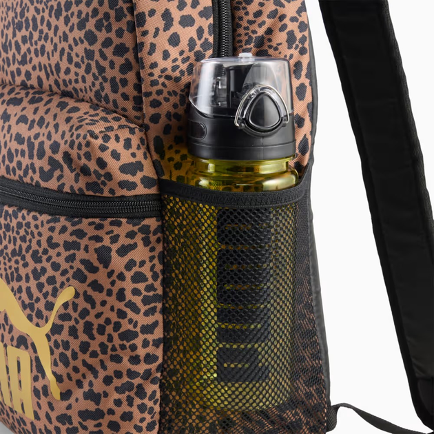 Plecak sportowy 22L A4 Puma Phase Aop Backpack 9116927 Brązowy (4069156960299) - obraz 4